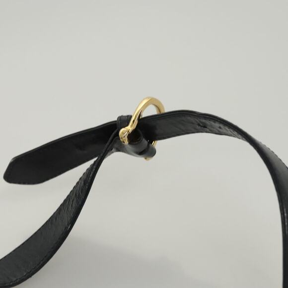 CELINE C Sulky Shoulder Bag Canvas Navy Gold - Picture 8 of 13